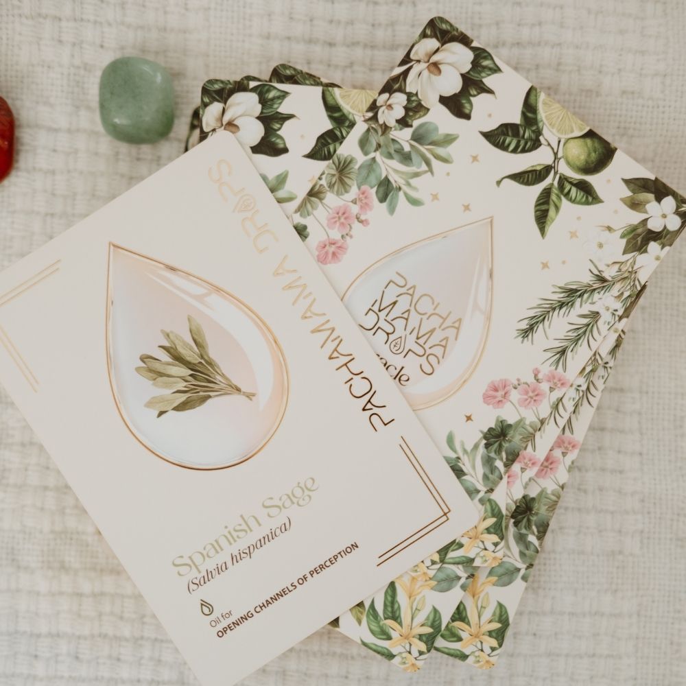 Pachamama Drops Oracle – 64 Card Self-Reflection and  Emotional Balance Deck | Holistic Therapy Cards for Mindfulness & Well-Being